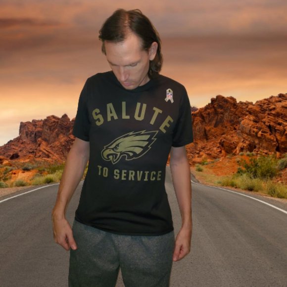 eagles salute to service shirt